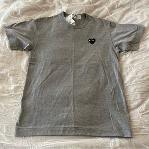 Cotton Crewneck T-Shirt Short Sleeve COMME DES GARÇONS PLAY